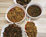 A picture of step 10 of Efo riro (Yoruba style).