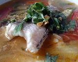 Hình bước làm 5 của món Canh chua cá lóc dọc mùng