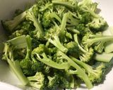 Hình bước làm 1 của món Bông Cải Xanh Xào Nước Tương (Vegan)