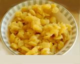 A picture of step 3 of Cabbage Paal Koottu.