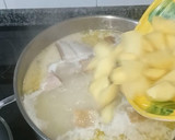 Foto del paso 7 de la receta: Cocido granadino de chícharos con col y morcilla de cebolla