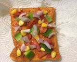 A picture of step 1 of Bread pizza.