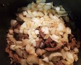 A picture of step 4 of Chocolate Carne Asada Chili.
