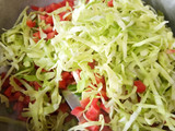 Muttakose Simamullanki Poriyal/ Cabbage Carrot Stir fry