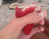 Foto del paso 2 de la receta: Pimientos del piquillo rellenos de carne y queso finas hierbas