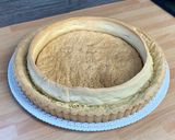 Foto del passaggio 15 della ricetta Crostata di Natale con Panna Cotta, Crema di Mele e Cioccolato