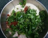 A picture of step 2 of Methi Muthiya.