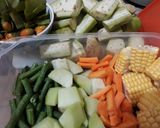 Foto langkah ke 1 dari resep Sayur Lodeh Terong Hijau.