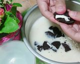 Foto langkah ke 1 dari resep Dessert Cup Puding Oreo.