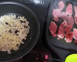 Foto del paso 1 de la receta: Hojaldre de solomillo, queso brie y cebolla caramelizada