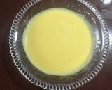 A picture of step 7 of Vanilla Fruit Custard.