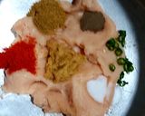 A picture of step 1 of Nargisi kofta.
