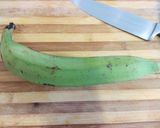 Foto del paso 1 de la receta: Plátano verde frito
