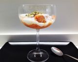 Foto del passaggio 4 della ricetta Granita di pomodoro con crema di burrata e granella di pistacchi