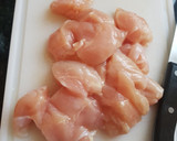 Foto del paso 1 de la receta: Pechuga de pollo con papas horneadas