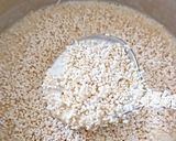 A picture of step 4 of Healthy Citrus Breakfast Porridge with Mosambi, Oats, Amaranth and mixed fruits.