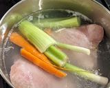 A picture of step 1 of Buttery corn potage (with chicken).