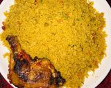 A picture of step 5 of Dambun cous cous.