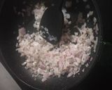 A picture of step 2 of Onion Mint Paratha.