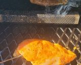 A picture of step 2 of Smoked Chicken Bacon Sliders.