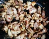 รูปขั้นตอนการทำที่ 2 ของ ข้าวหมูทอดกระเทียม+ไข่ดาว