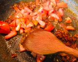 A picture of step 4 of Chilli paneer.