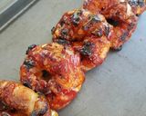 A picture of step 7 of Bacon Pineapple Onion Rings.