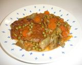 Foto del paso 11 de la receta Chuletas de cerdo con guarnición de la huerta