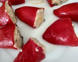 Foto del paso 5 de la receta Pimientos rellenos de setas de cardo