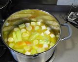 Foto del paso 3 de la receta Sopa de puerros (porrusalda)