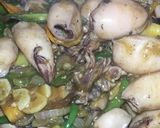 Foto langkah ke 5 dari resep Cumi-cumi Tumis Pedas.