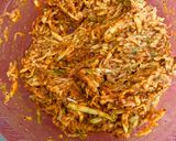A picture of step 2 of Mango Takku.