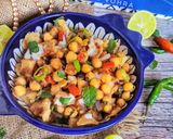 A picture of step 9 of Mix Plate Chana Chat.