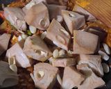 A picture of step 7 of Dahi Kathal.