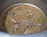 A picture of step 8 of Kabuli/afghani Pulao😋💛🍲.