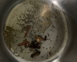 A picture of step 1 of Veg khichdi.
