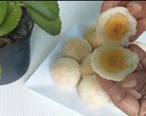 Foto langkah ke 5 dari resep Bola ubi isi buah.