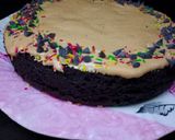 A picture of step 8 of Dalgona coffee Cake 🍰🍰🍰.