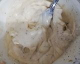 A picture of step 4 of Jalapeno garlic dip.