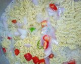 A picture of step 2 of Indomiee😋.