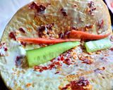A picture of step 16 of Veg chicken shawarma.