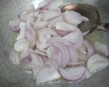 A picture of step 1 of White lobia with qeema.