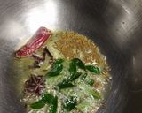 A picture of step 3 of Shepu kadhi.