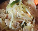 Foto langkah ke 3 dari resep Lontong Sayur Sambel Petis.