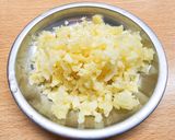 A picture of step 1 of Egg Fried Rice.