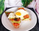 Une image de l'étape 5 de Toasts avocat 🥑 fromage frais œuf au plat😋.