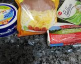 Foto del paso 1 de la receta Tortilla 4 quesos