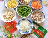 Hình bước làm 1 của món Súp chay thập cẩm