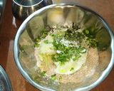 A picture of step 1 of Ragi, Rava & Cabbage Instant Uttappam.