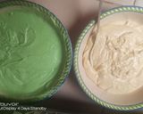A picture of step 1 of Layered moist cake.
